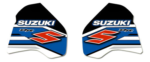 Calcos Suzuki Dr350 Dr 350 Graficas Laminado Grueso Azul