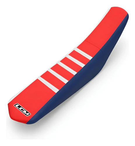 Funda Asiento Beta Rr 250/300/350/450 22-25 Roja Azul Blanco Rojo/azul