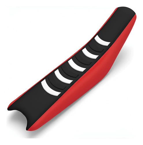 Funda Asiento Grip P/ Beta 350 450 300rr 2004 Al 21 Negro rojo blanco