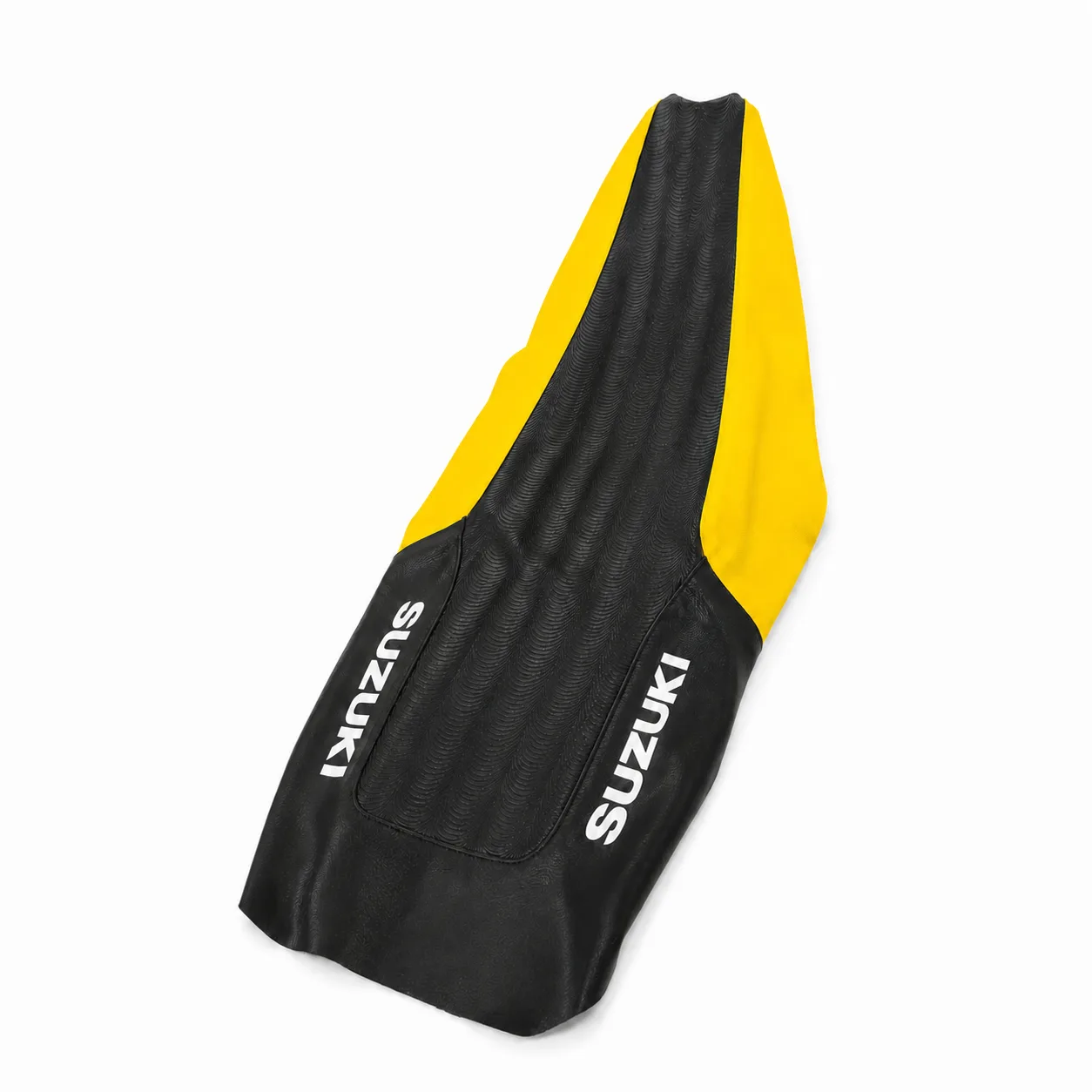 Funda Asiento Lcm P Suzuki Dr650 2024/2026 Amarilla Negro Premium — foto 4