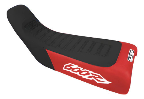 Funda Asiento Para Xr 600r Xr600 88-00 Grip Negro Rojo Rojo Y Negro