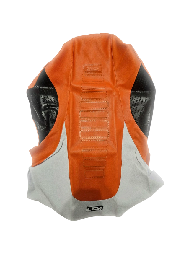 Funda Asiento Ultragrip para Yamaha Banshee 350 Todos Los Años LCM - Naranja con negro