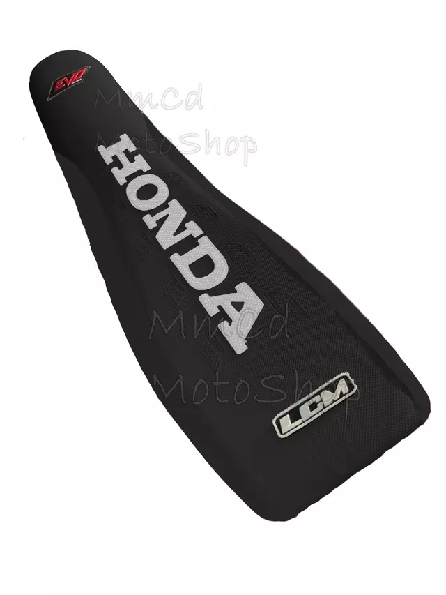 Funda de asiento Ultragrip para Honda XR250R XR 250L, 1988 - 1995, LCM, Color Negro, Diseño E5