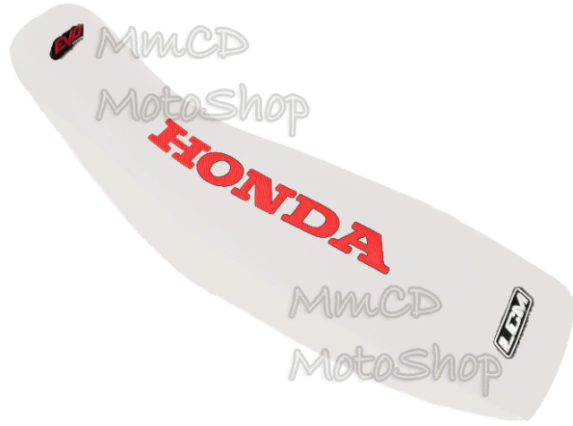 Funda de asiento Ultragrip para Honda XR650L XR 650L, todos los años, LCM, Color Blanco, Diseño E17