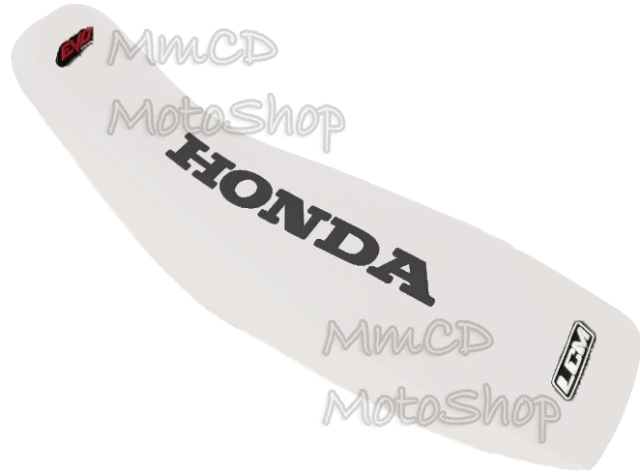 Funda de asiento Ultragrip para Honda XR650L XR 650L, todos los años, LCM, Color Blanco, Diseño E18