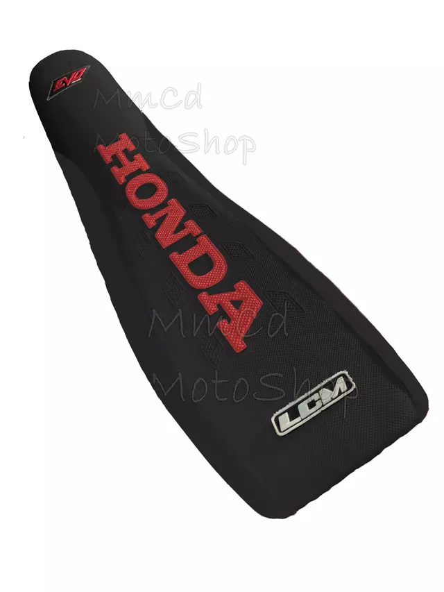 Funda de asiento Ultragrip para Honda XR650R XR 650R, todos los años, LCM, Color Negro, Diseño E1