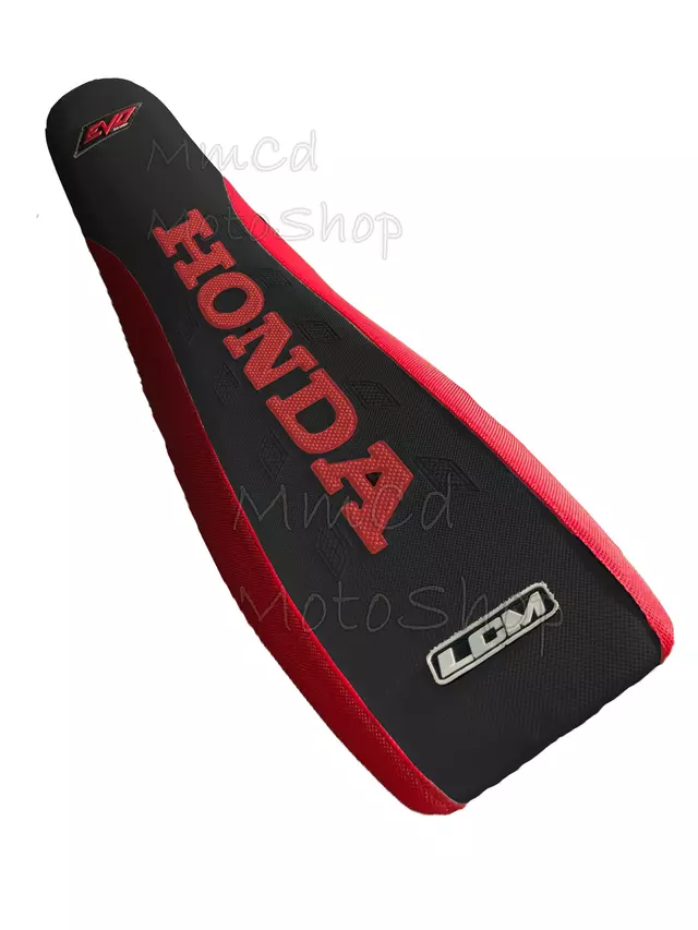 Funda de asiento Ultragrip para Honda XR650R XR 650R, todos los años, LCM, Color Negro, Diseño E2