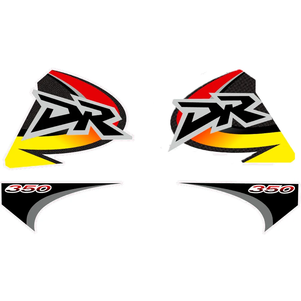 Gráfica Premium para Suzuki DR350 DR 350 1999 - Kit Completo Microperforado + Laminado Grueso