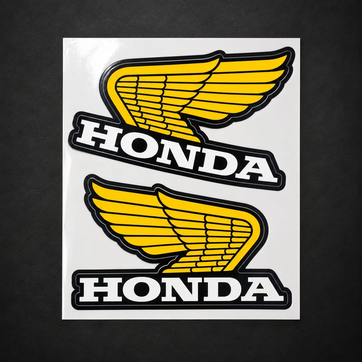 Gráficas, calcos para tanque de Honda XR500R 1983 - 1984 – Microperforadas con laminado grueso