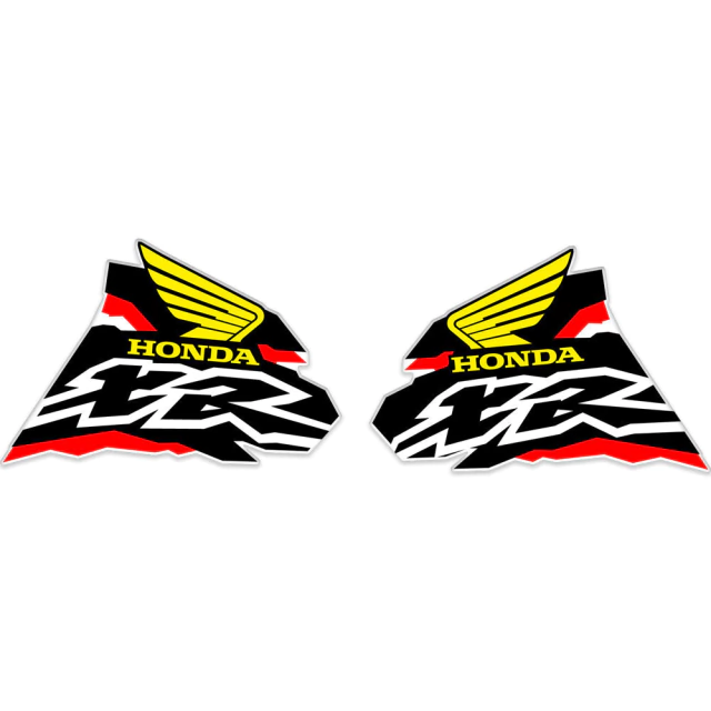 Gráficas Tanque para Honda XR600R simil 1998 Microperforados