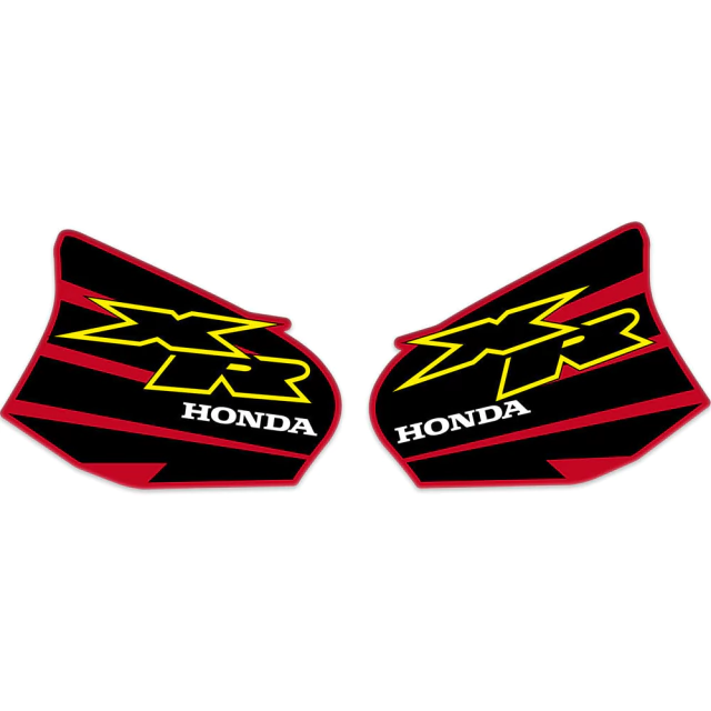Gráficas tanque Premium paraa Honda XR250R / XR 250R y XR400R / XR 400 - Rojo - Modelo 2000 - Vinilo laminado grueso