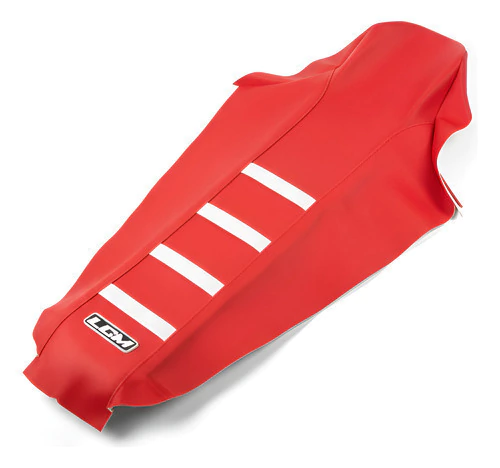 Honda Crf 250 Crf 450 2014-22 Funda Asiento Grip Rojo Blanco