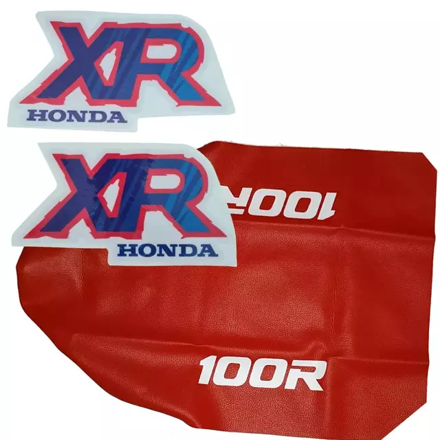 XR100R 1992 Kit Gráficas de Tanque + Tapizado de Asiento XR 100 Premium