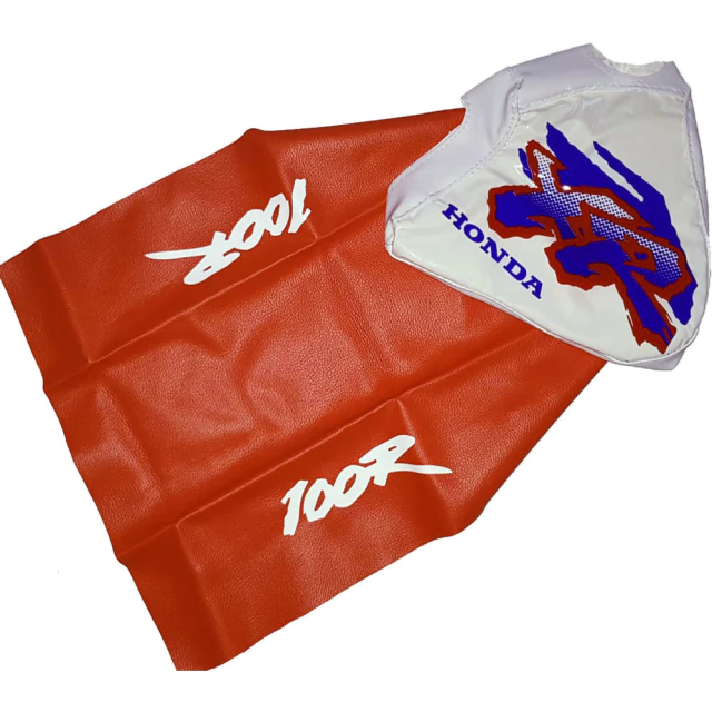 Kit funda de tanque + funda de asiento para Honda XR100R XR100 - Modelo 1993