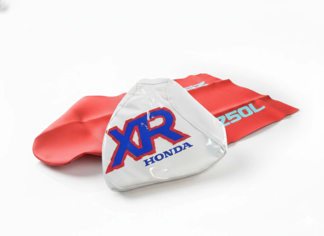 Kit funda de tanque + funda de asiento para Honda XR250L XR 250L - Modelo 1992