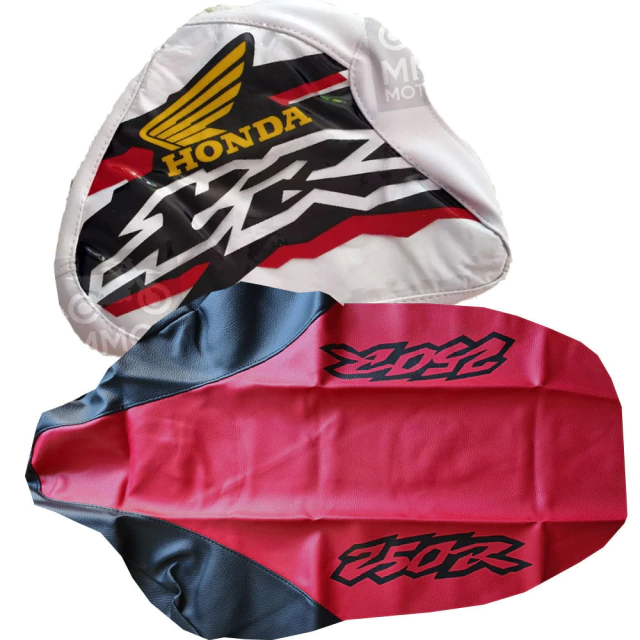Kit funda de tanque + funda de asiento para Honda XR250R XR250 - Modelo 1998