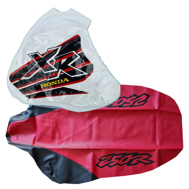 Kit funda de tanque + funda de asiento para Honda XR250R XR250 - Modelo 1999