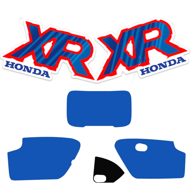 Kit Gráficas Premium (3M) para Honda XR250R / XR 250R / XR250 - Modelo 1992- Vinilo laminado grueso