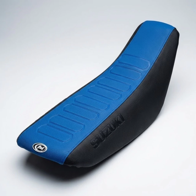 Suzuki Dr350 Dr 350 Fundas Asiento Ultragrip Azul Negro Azul