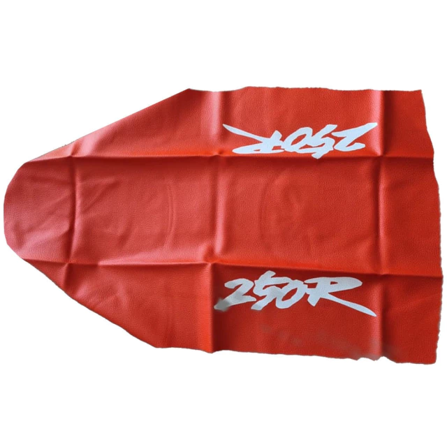 TAPIZADO FUNDA DE ASIENTO PARA HONDA XR250r - XR 250 - XR250 1993- CUERO SINTÉTICO NARANJA