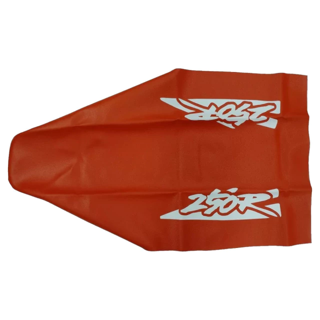 TAPIZADO FUNDA DE ASIENTO PARA HONDA XR250r - XR 250 - XR250 1994- CUERO SINTÉTICO NARANJA